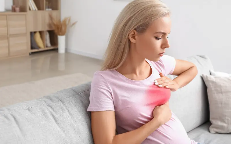 Como é a dor na mama causada pela ansiedade